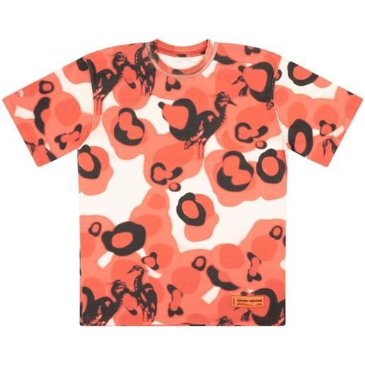 Heron Preston t-shirt con stampa camouflage - rosso