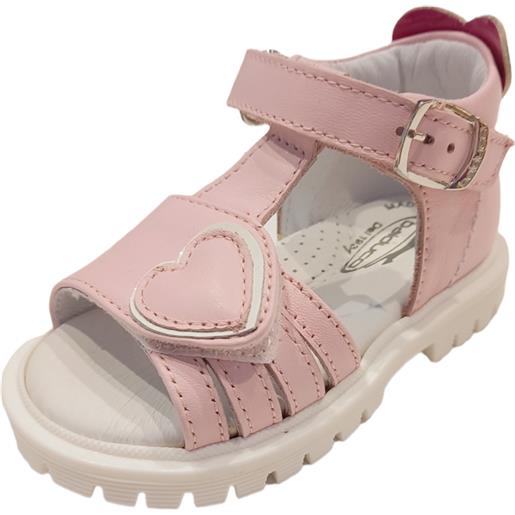 Sandalo rosa da bambina con cuore - balducci