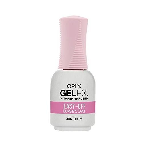 ORLY gel fx easy off base coat salon smalto per unghie, 18 ml