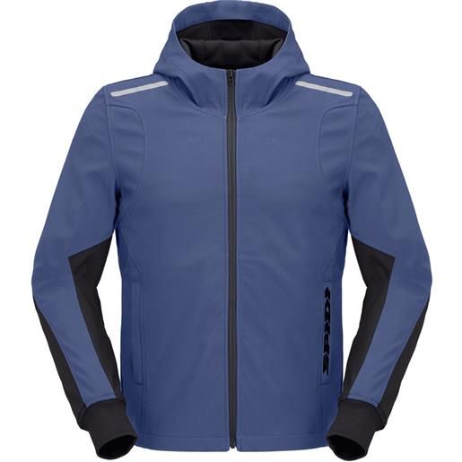 SPIDI - giacca SPIDI - giacca hoodie armor light nero / blue