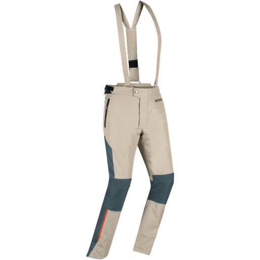 BERING - pantaloni siberia beige / grigio / orange