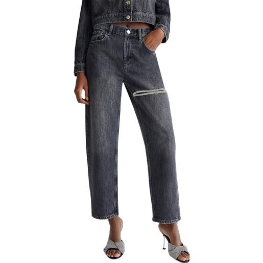LIU JO jeans donna straight cut out 24
