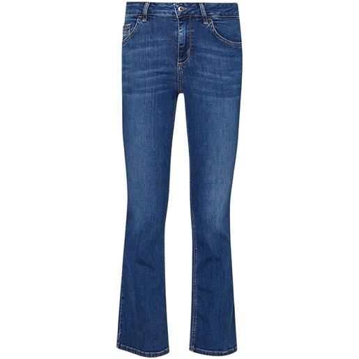 LIU JO jeans donna bootcut cropped 28