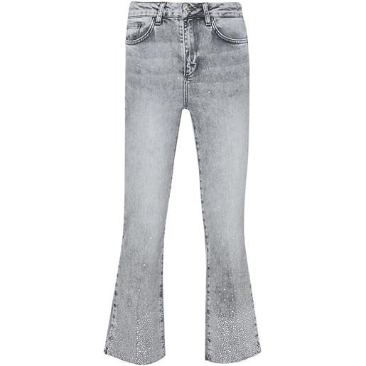 LIU JO jeans donna bootcut cropped 28