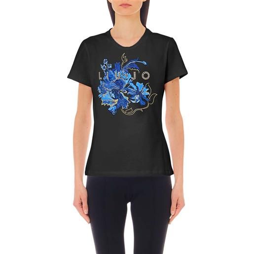 LIU JO t-shirt donna con stampa logo ecosostenibile 38