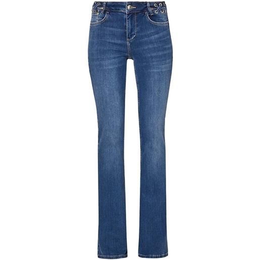 LIU JO jeans donna flare bottom up 24