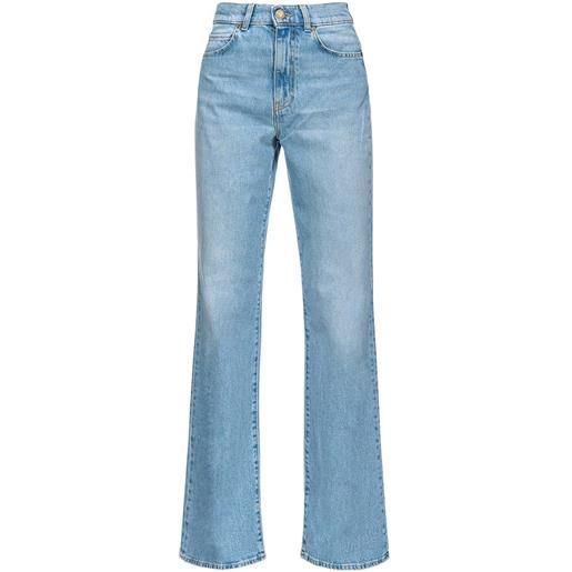 PINKO jeans donna flared denim vintage comfort 25