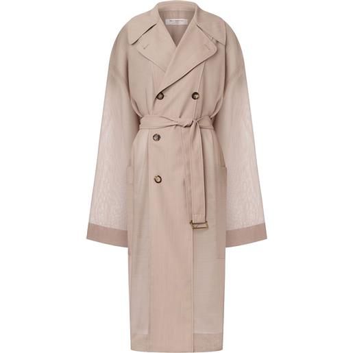 PHILOSOPHY trench donna in voile di lana m