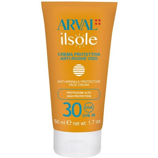 ARVAL il sole crema protettiva anti rughe viso spf30 50ml