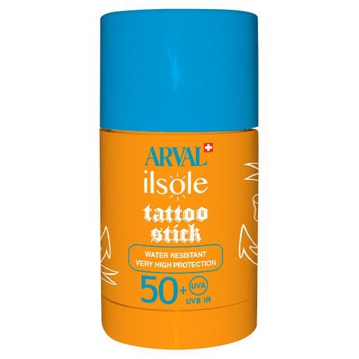 ARVAL il sole tatoo stick 50+ water resistant 25ml