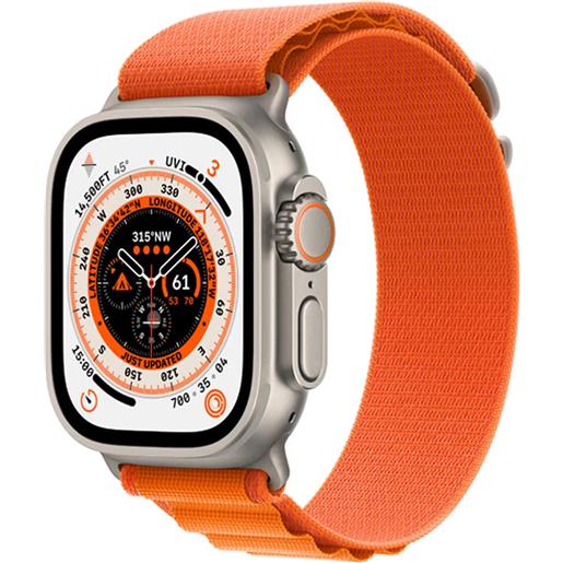 Apple watch ultra arancione cinturino nylon small