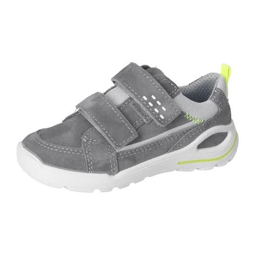 RICOSTA scarpe da ginnastica move per bambini e bambine, larghezza media, suola larga, RICOSTAtex, carbonio grigio chiaro 490, 31 eu