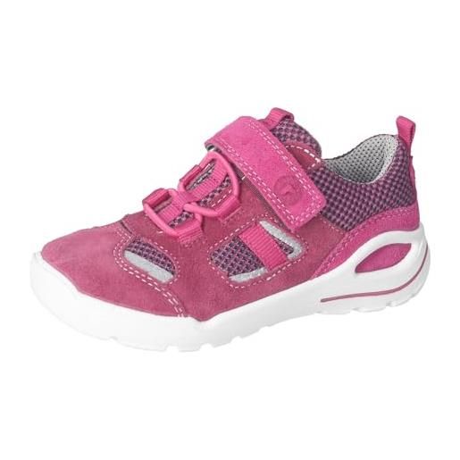 RICOSTA scarpe basse per ragazze e ragazzi, scarpe da ginnastica fast, per bambini, larghezza: medio, inserto sfuso, avocado rosa 520, 27 eu