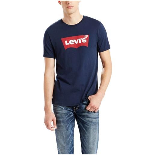 Levi's ® housemark tee t shirt uomo blu / xs