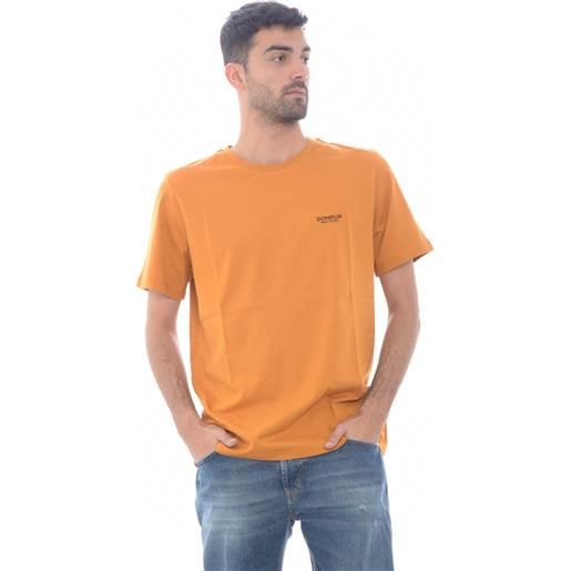 Dondup t shirt uomo vestibilità morbida arancio / xl
