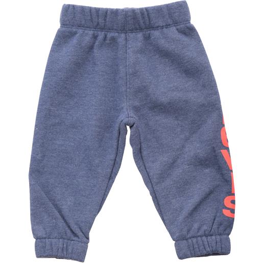 Levi's Kids levi's pantaloni tuta bambino con logo laterale blu / 6m