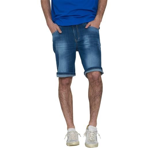 Designers bermuda uomo in jeans slim denim / 54
