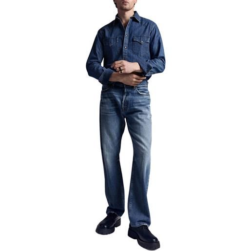 People jeans uomo fondo ampio denim / 33