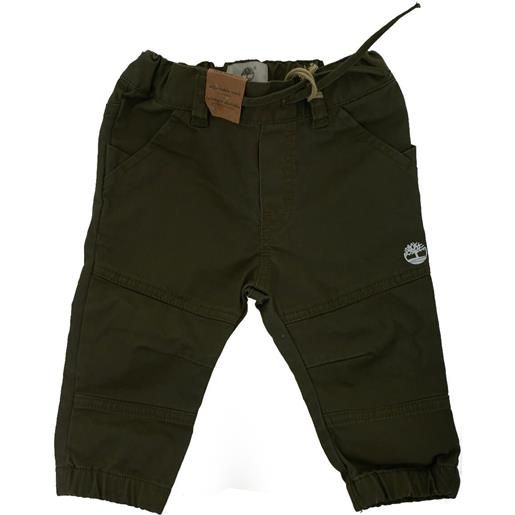 Timberland pantalone bambino verde militare / 12m