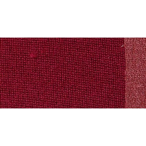 Cashmere Company maglia uomo con toppe rosso / 50