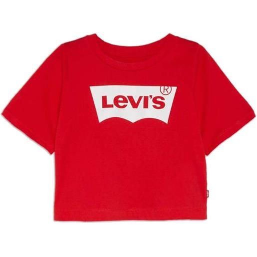 Levi's Kids levi's t shirt bambina 4e0220 rosso / 12a