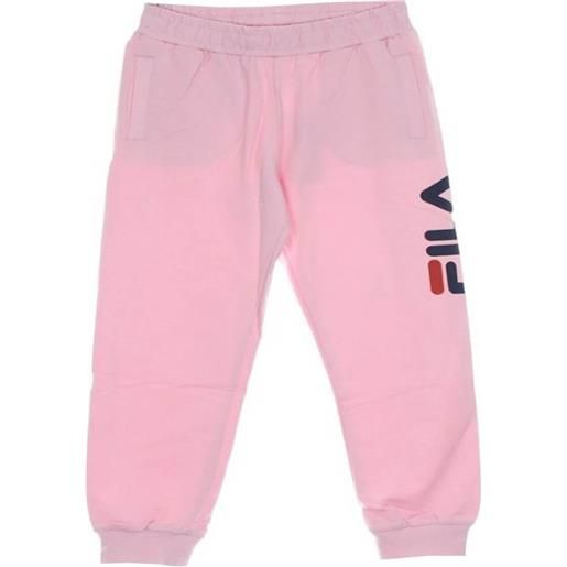 Fila pantaloni bambina in felpa rosa / 24m