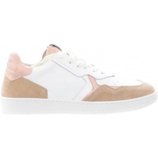 Hundred 100 hundred sneakers donna in pelle sabbia / 36