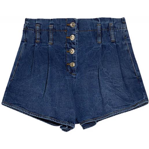 Liu Jo shorts donna a farfalla in denim leggero denim / 27