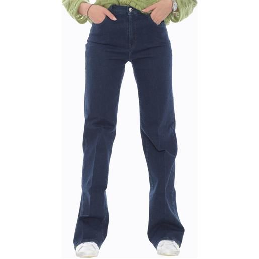 Moschino love Moschino jeans donna leggermente a zampa blu / 26