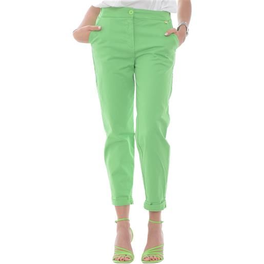 Souvenir pantaloni donna mom fit verde / s