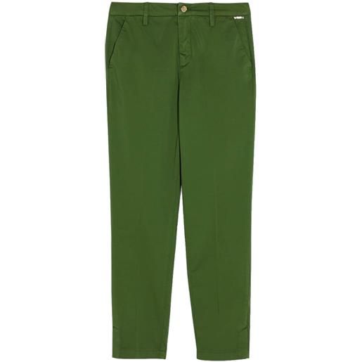 Liu Jo pantaloni donna chino con dettaglio gioiello verde / 25