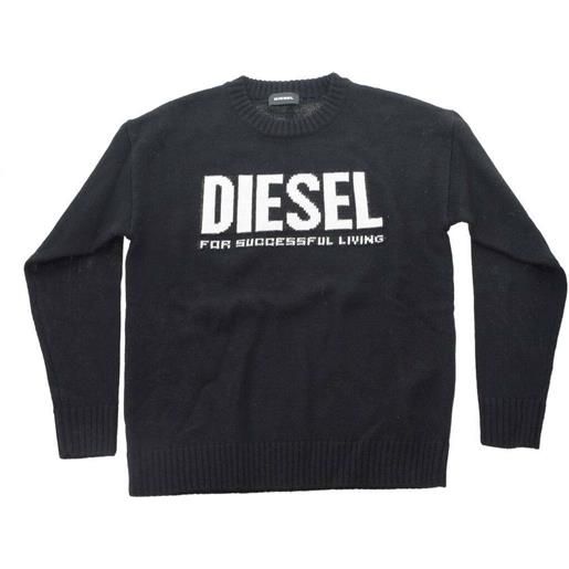 Diesel maglia bambino con logo nero / 8a