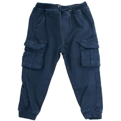 SP1 pantaloni bambino modello cargo blu / 4a