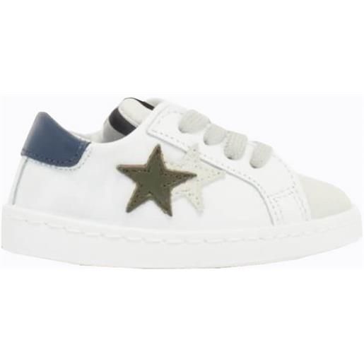 2Star sneakers bambino low bianco / 25