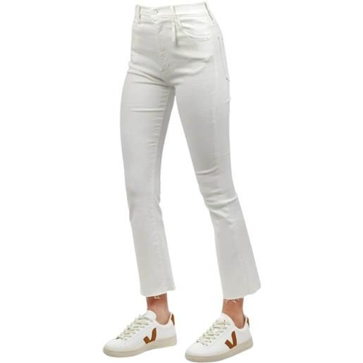 Cycle jeans donna kate crop bootcut reactive dyed row edge bianco / 26
