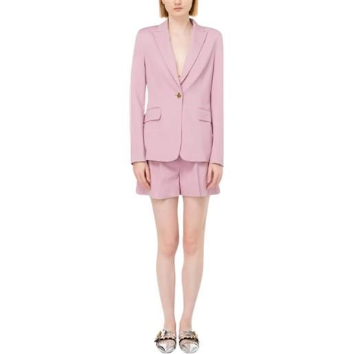 Pinko giacca donna in punto stoffa rosa / 38