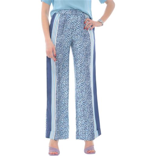Parosh pantalone donna separd azzurro / s