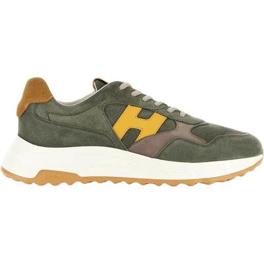 Hogan sneakers uomo hyperlight verde militare / 7