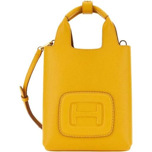 Hogan borsa donna shopping mini h bag giallo / tu