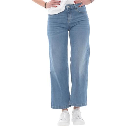 Liu Jo jeans donna flare cropped denim / 24