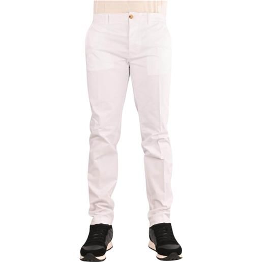 Blauer pantalone uomo chino bianco / 30