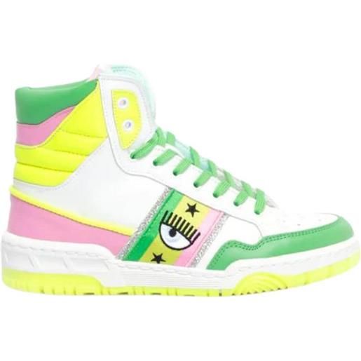 Chiara Ferragni sneakers donna high cf1 multicolore / 38
