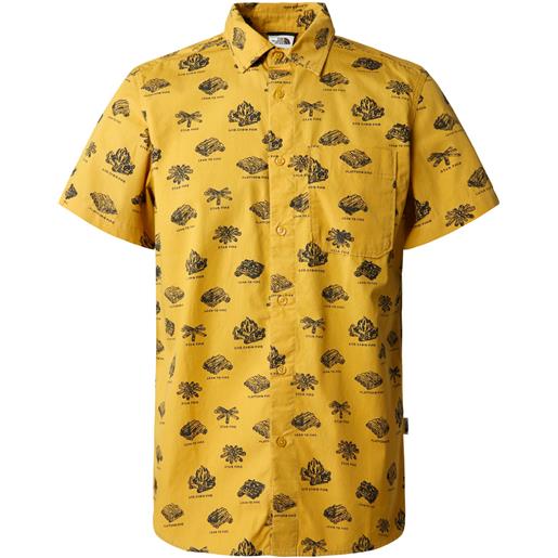 The North Face camicia pattern baytrail uomo giallo