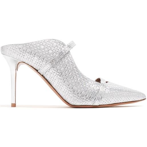Malone Souliers mules maureen 85mm - argento