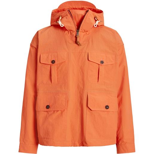 Polo Ralph Lauren giacca-camicia con tasche - arancione