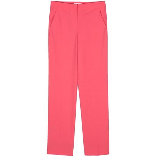 Lardini pantaloni sartoriali affusolati - rosa