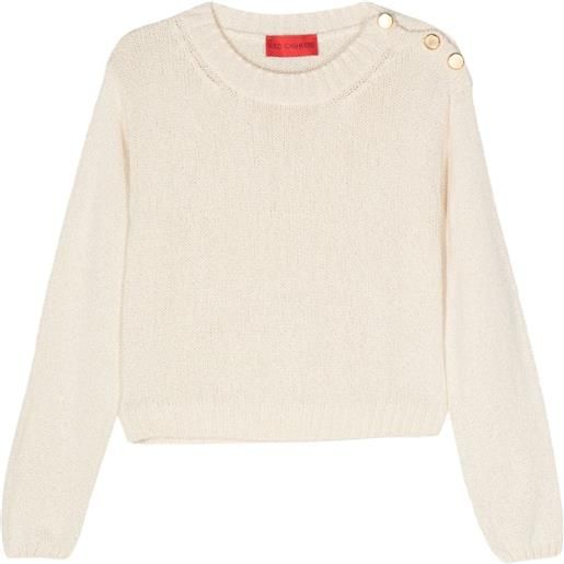 Wild Cashmere maglione dayana con logo - toni neutri
