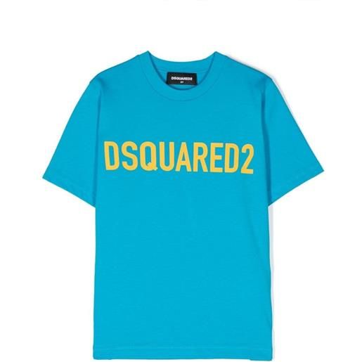 DSQUARED2 t-shirt maniche corte blu / 8a