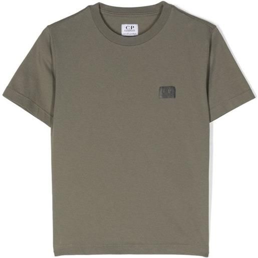 C.P. COMPANY t-shirt maniche corte verde / 8a