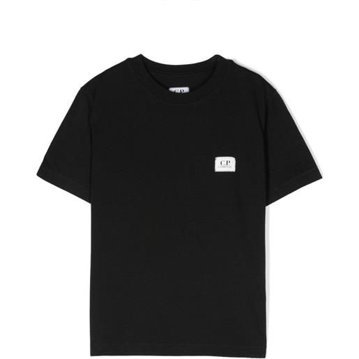 C.P. COMPANY t-shirt maniche corte nero / 8a